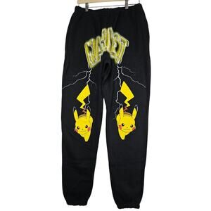 MARKET SWEATPANTS - PIKACHU ELECTRIC SHOCK ARC, MEDIUM, BLACK